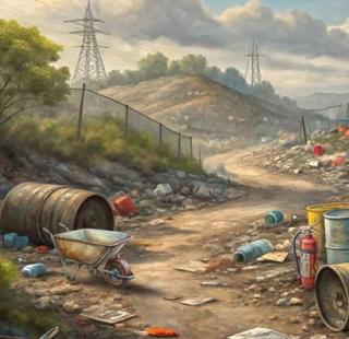 Игра Сокровище в мусоре фото